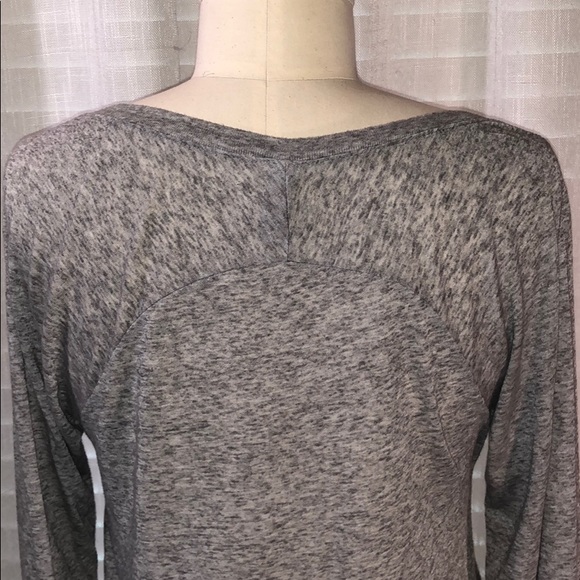 Gray Burnout- 3/4 Sleeve Shirt - Picture 4 of 4